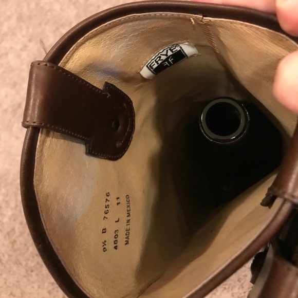 Frye Jackie Button Boots in Chocolate sz 9.5 - Picture 4 of 5